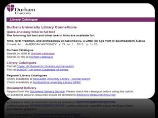 Demo
JISCMail
- Overview: Piirus &
ResearchGate
 