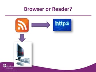 Browser or Reader?
 