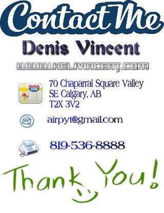 Keeping up with Denis Vincent