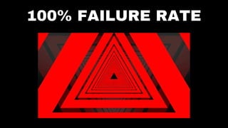 100% FAILURE RATE
 