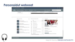 Keep On Track by
Personoidut webosat
 