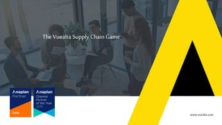www.vuealta.com
The Vuealta Supply ChainGame
 