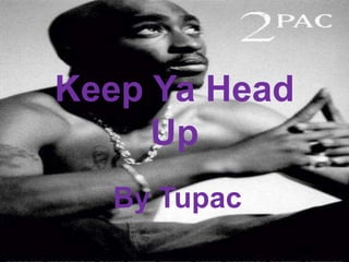 Keep Ya Head
     Up
  By Tupac
 