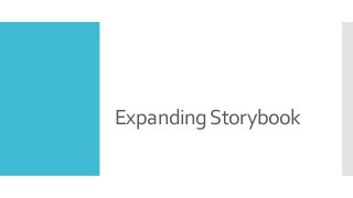 Expanding
Storybook
 Storybook can be expanded with many addons
 Docs
 Storyshots
 Accessibility validator
 Viewport ...