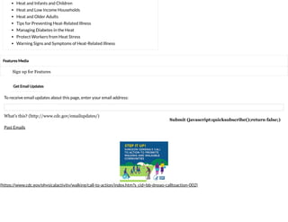 Keep your cool in hot weather! | PDF