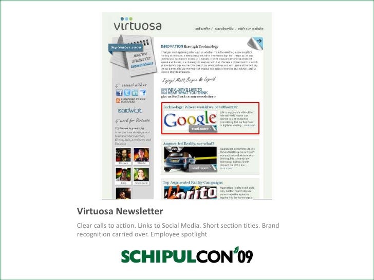newsletter titles