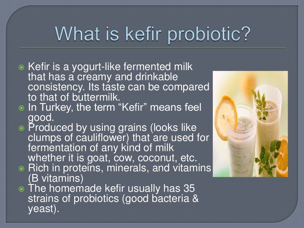 Kefir Probiotic Benefits