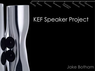 KEF Speaker Project




           Jake Botham
 