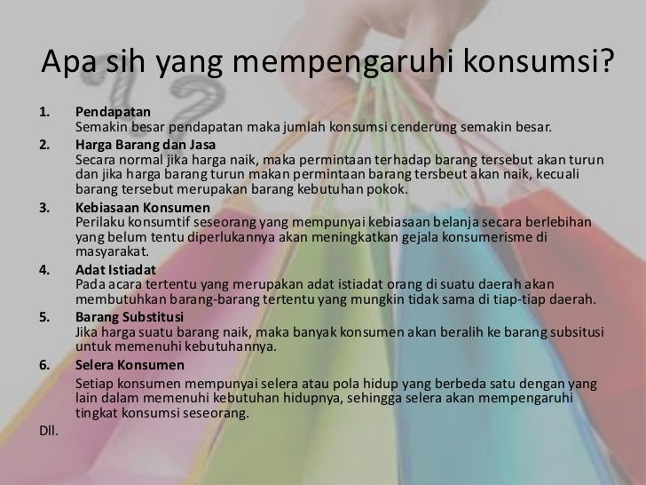 Kegiatan ekonomi konsumen dan produsen