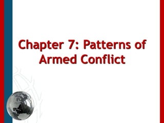 Chapter 7: Patterns of Armed Conflict 