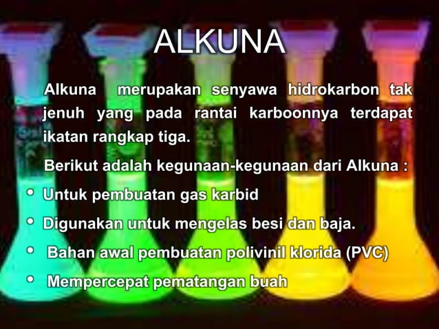 Kegunaan Alkana Alkuna Dan Alkena Kegunaan Alkana Alkuna Dan Alkena