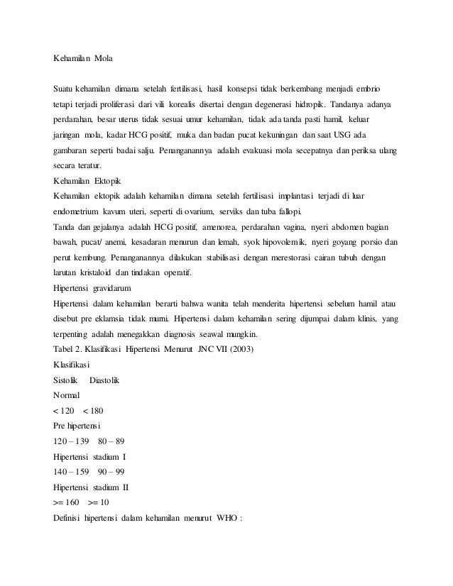 Kehamilan tua dan muda