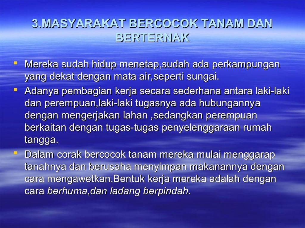 Kehidupan awal-masyarakat-indonesia