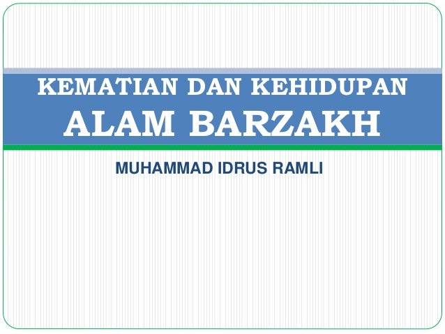 Kehidupan Alam Barzakh
