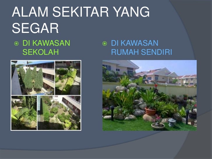 Kehijauan alam sekitar