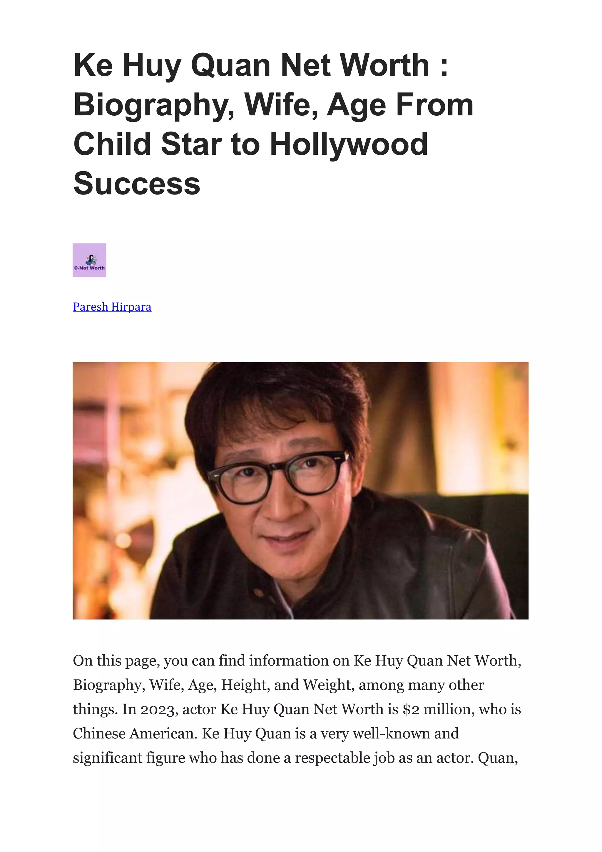 Ke Huy Quan Net Worth.docx