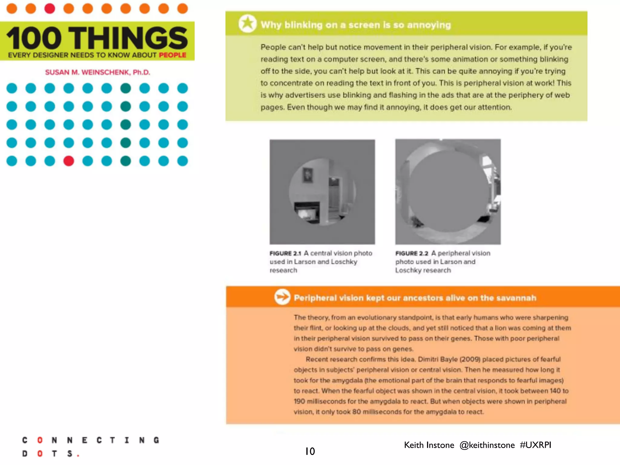 Keith Instone @keithinstone #UXRPI
10
 