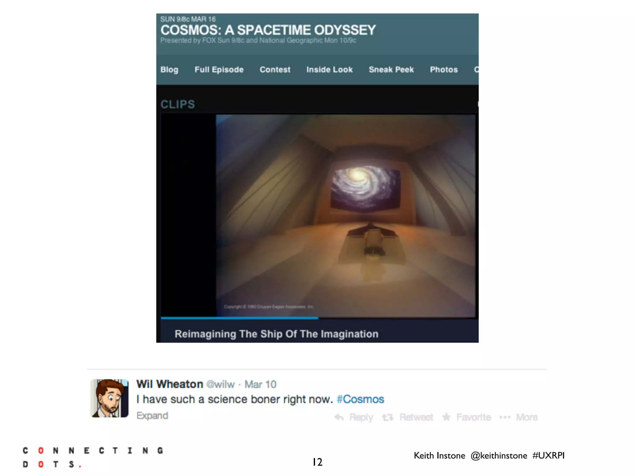 Keith Instone @keithinstone #UXRPI
12
 