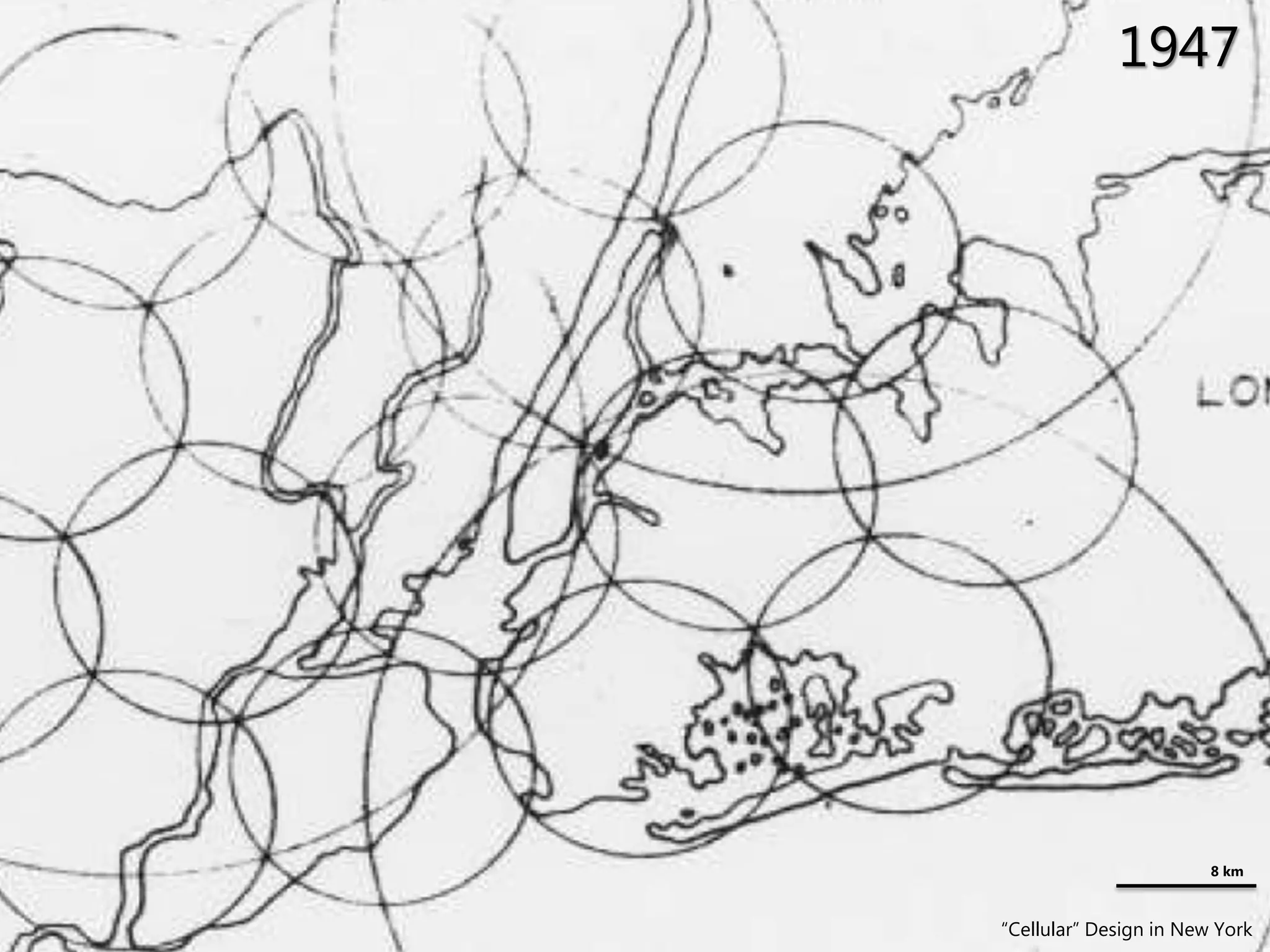 1947
“Cellular” Design in New York
8 km
 