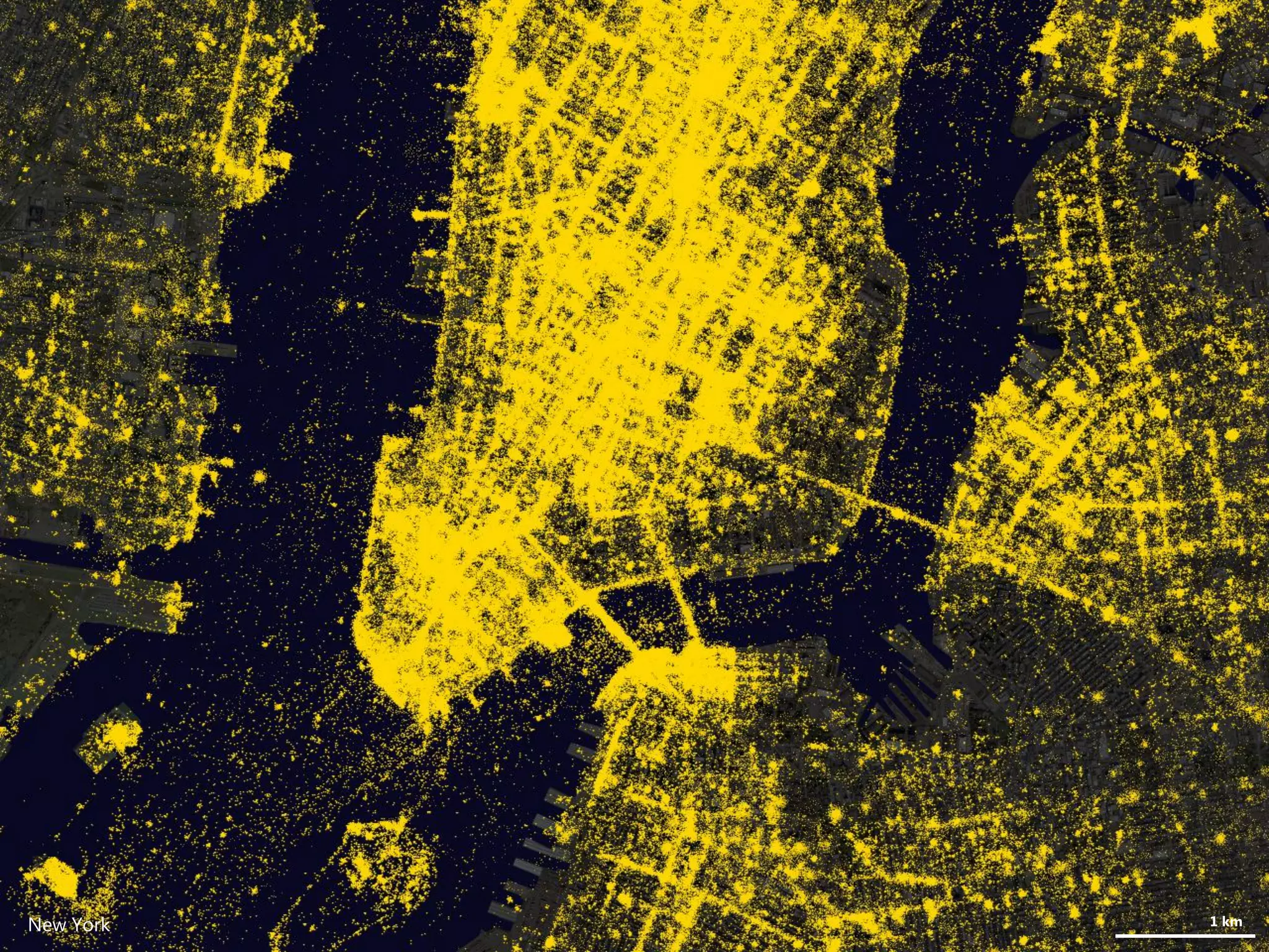 1 kmNew York