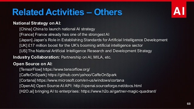 Issues On Artificial Intelligence And Future Standards - 