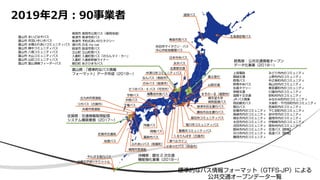 2019年2月：90事業者
 