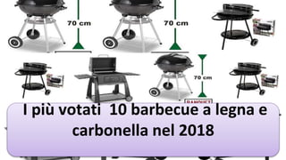 I più votati 10 barbecue a legna e
carbonella nel 2018
 
