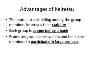 keiretsu example