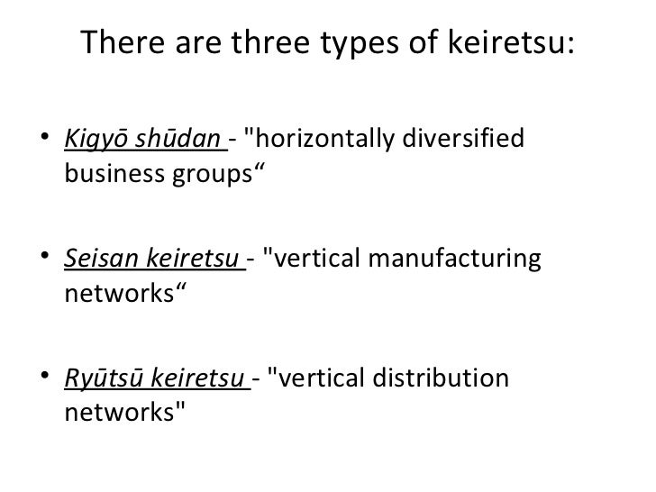 Keiretsu