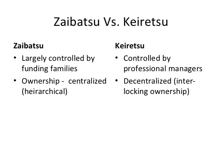 Keiretsu