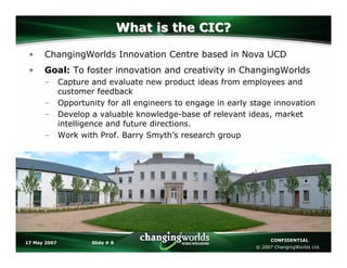 Keith Bradley - Mobile Innovation at ChangingWorlds