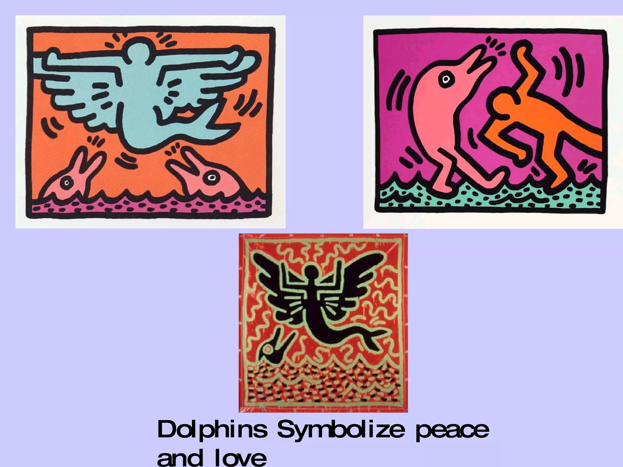 Dolphins Symbolize peace and love 