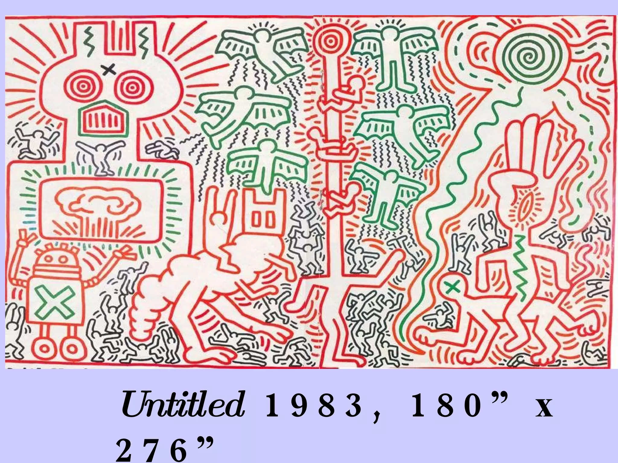 Untitled  1983, 180” x 276” 