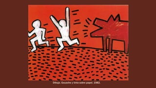 Dibujo. Gouache y tinta sobre papel. 1982.
 