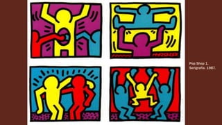 Pop Shop 1.
Serigrafía. 1987.
 