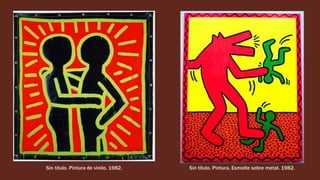 Sin título. Pintura de vinilo. 1982. Sin título. Pintura, Esmalte sobre metal. 1982.
 