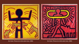 Sin título. Pintura de vinilo sobre lona. 1982. Sin título. Pintura de vinilo sobre lona. 1982.
 