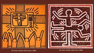 Sin título. Acrílico sobre lienzo. 1983. Sin título. Acrílico sobre lona. 1983.
 