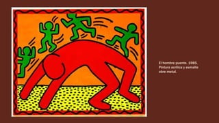 El hombre puente. 1985.
Pintura acrílica y esmalte
obre metal.
 