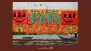 Mural en Boston. 1982.
 
