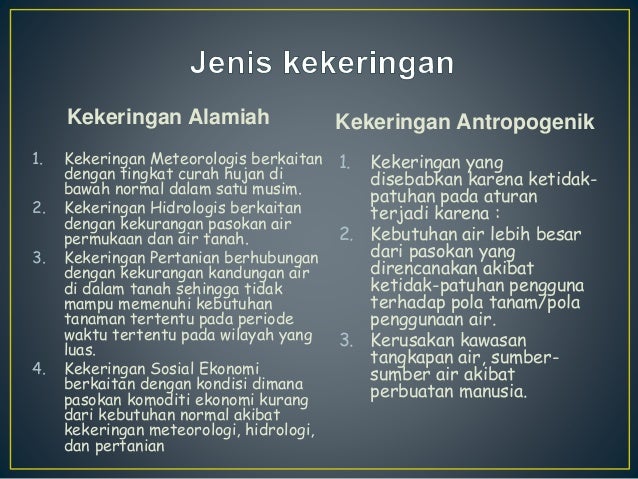 Kekeringan Geografi