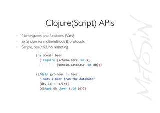 ClojuTRE2015: Kekkonen - making your Clojure web APIs more awesome