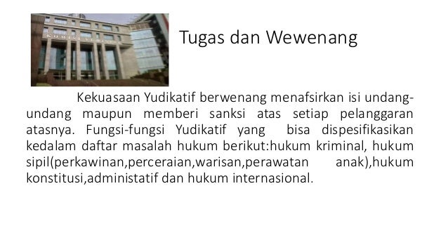 Kekuasaan Yudikatif: Pilar Penegakan Hukum dan Keadilan