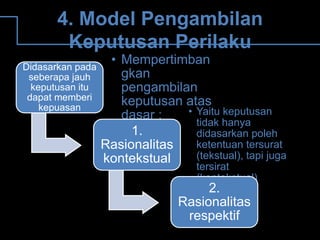 Pengambilan Keputusan Dan Pemecahan Masalah | PPT