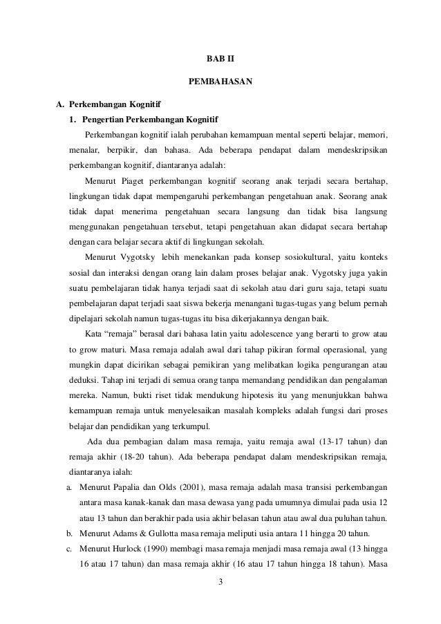 Psikologi perkembangan anak