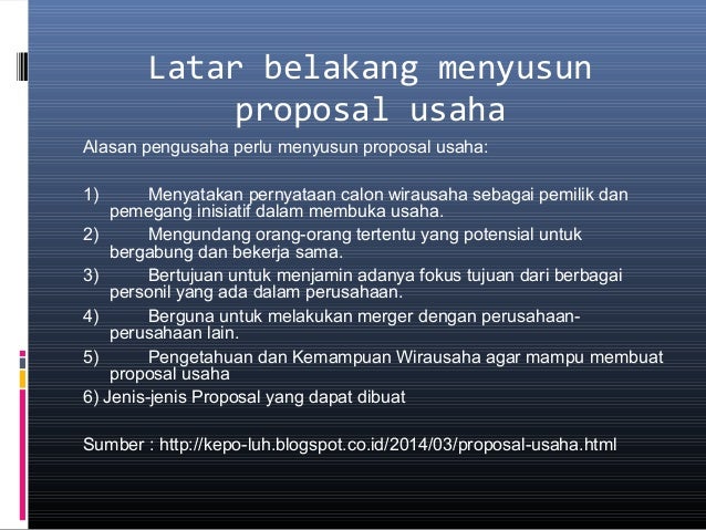 Kel 1 Proposal Usaha X Pm 1 Kel 1 Proposal Usaha X Pm 1