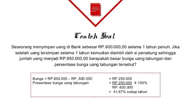 30+ Contoh Soal Aritmatika Tabungan - Kumpulan Contoh Soal