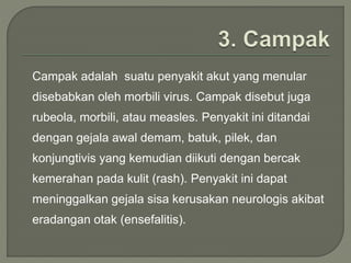 Campak Rash ASKEP PENYAKIT HIV | PPTX