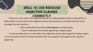 Reduced With KEL.3_SENTENCES WITH REDUCED CLAUSES.pptx