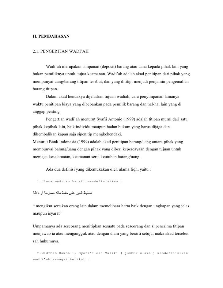 Contoh Soal Dan Jawaban Wadiah Dunia Sosial